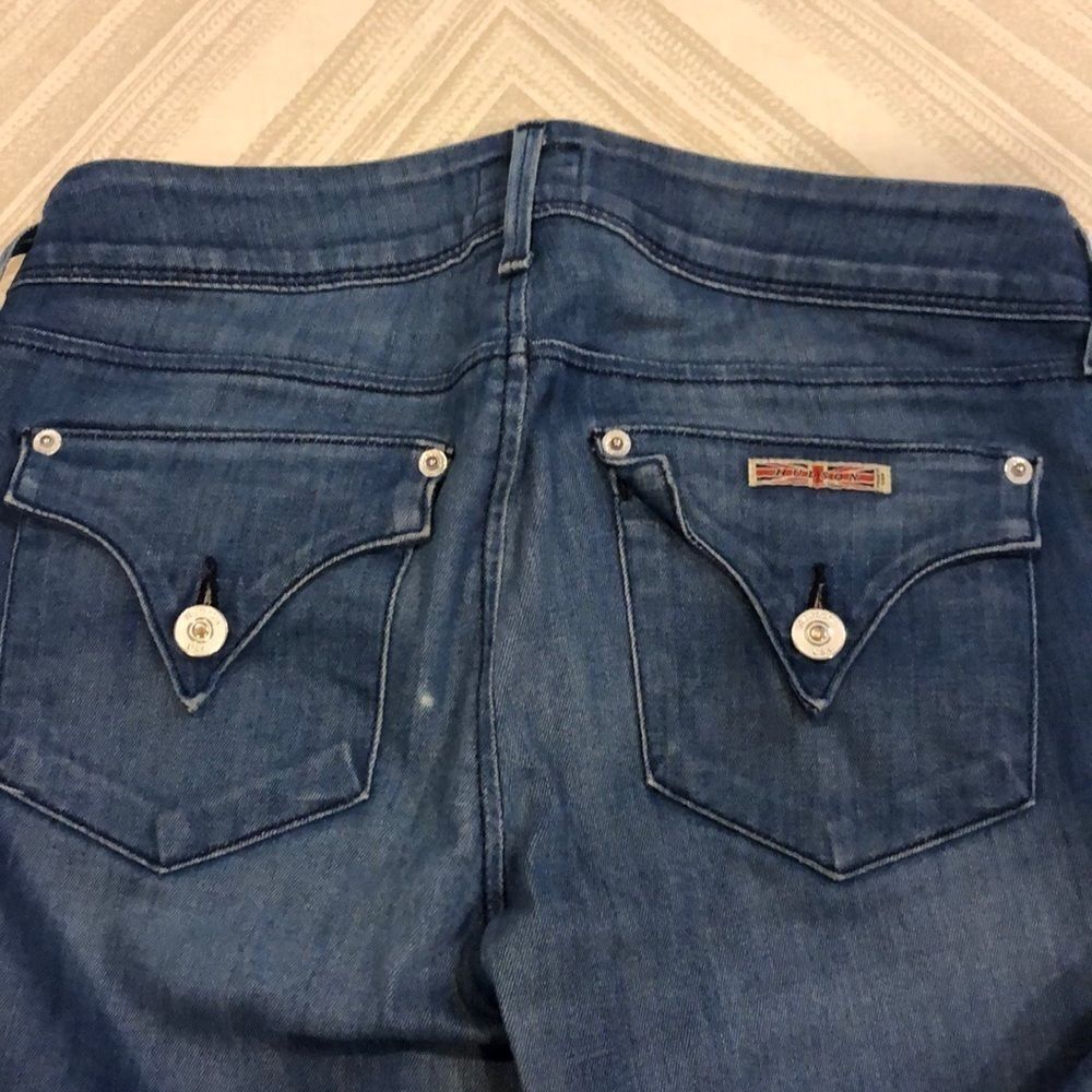 Hudson Double Button Closure Skinny Jeans - Picture 6 of 8